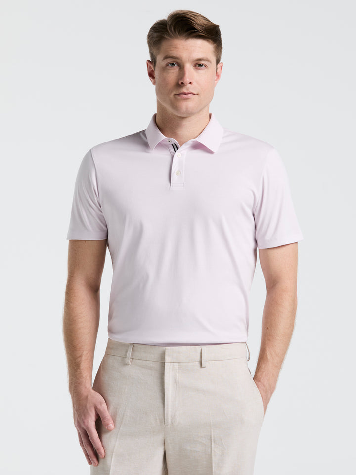 Interlock Polo Shirt (Orchid Ice) 