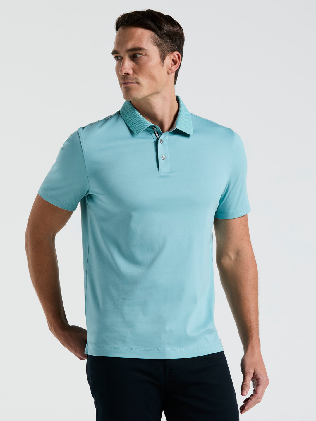 Interlock Polo Shirt (Reef Waters) 