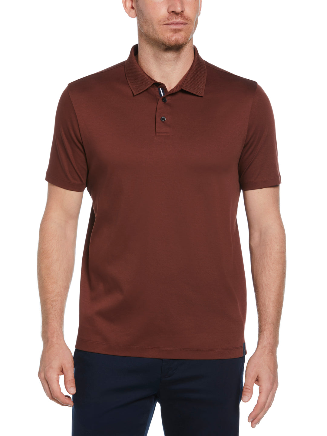 Interlock Polo Shirt (Rum Raisin) 
