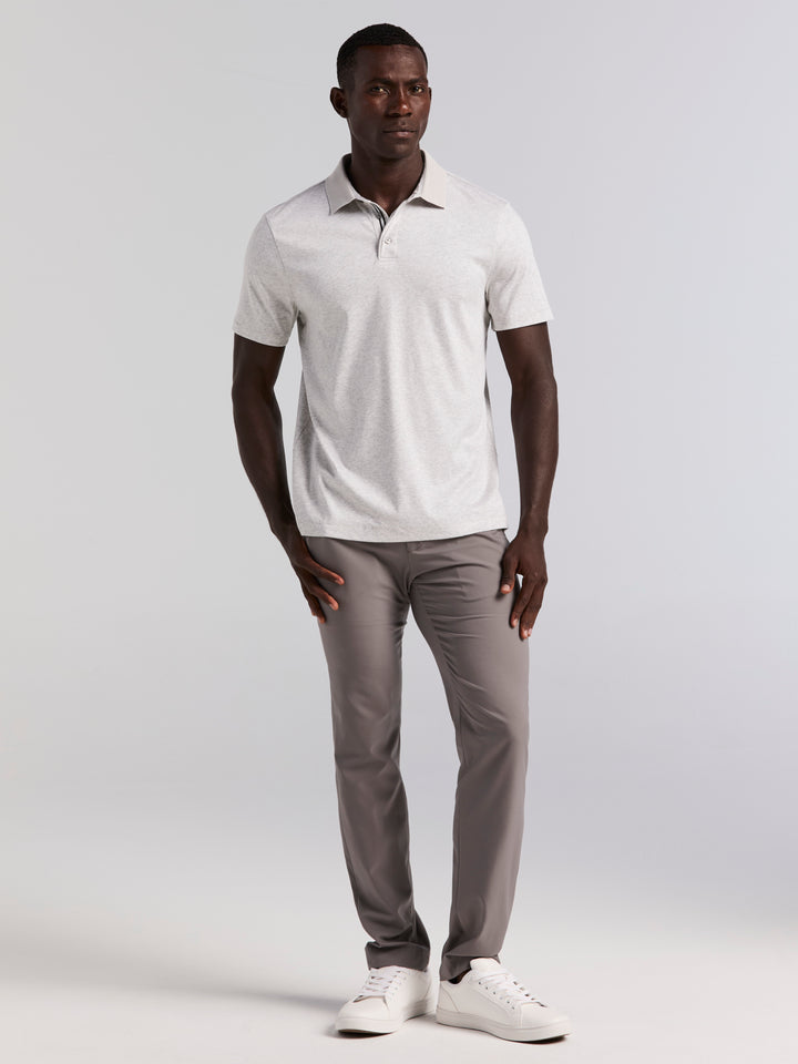 Interlock Polo Shirt (Moonstruck Htr) 