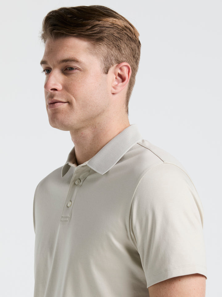 Interlock Polo Shirt (Moonstruck) 
