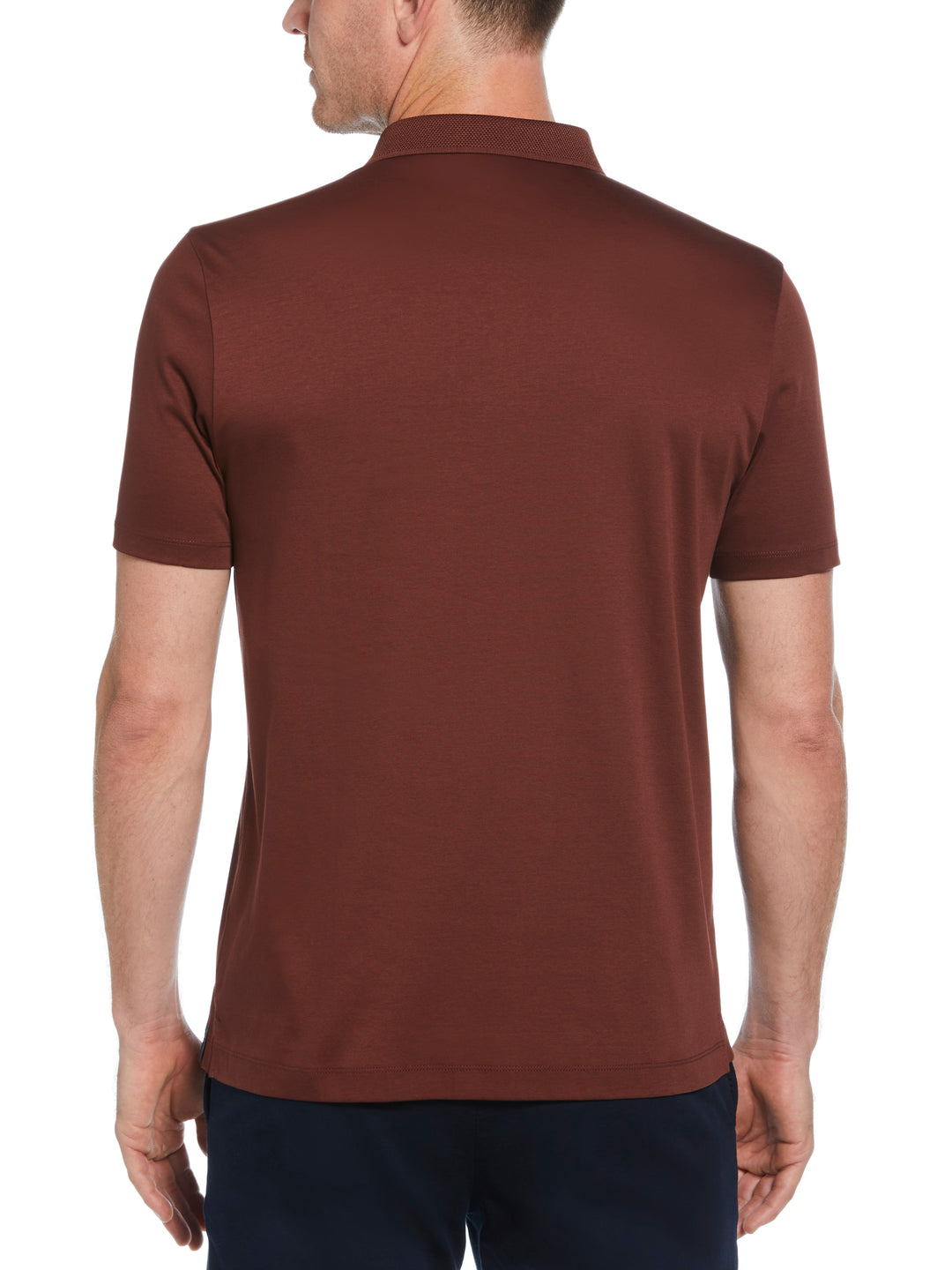 Interlock Polo Shirt (Rum Raisin) 