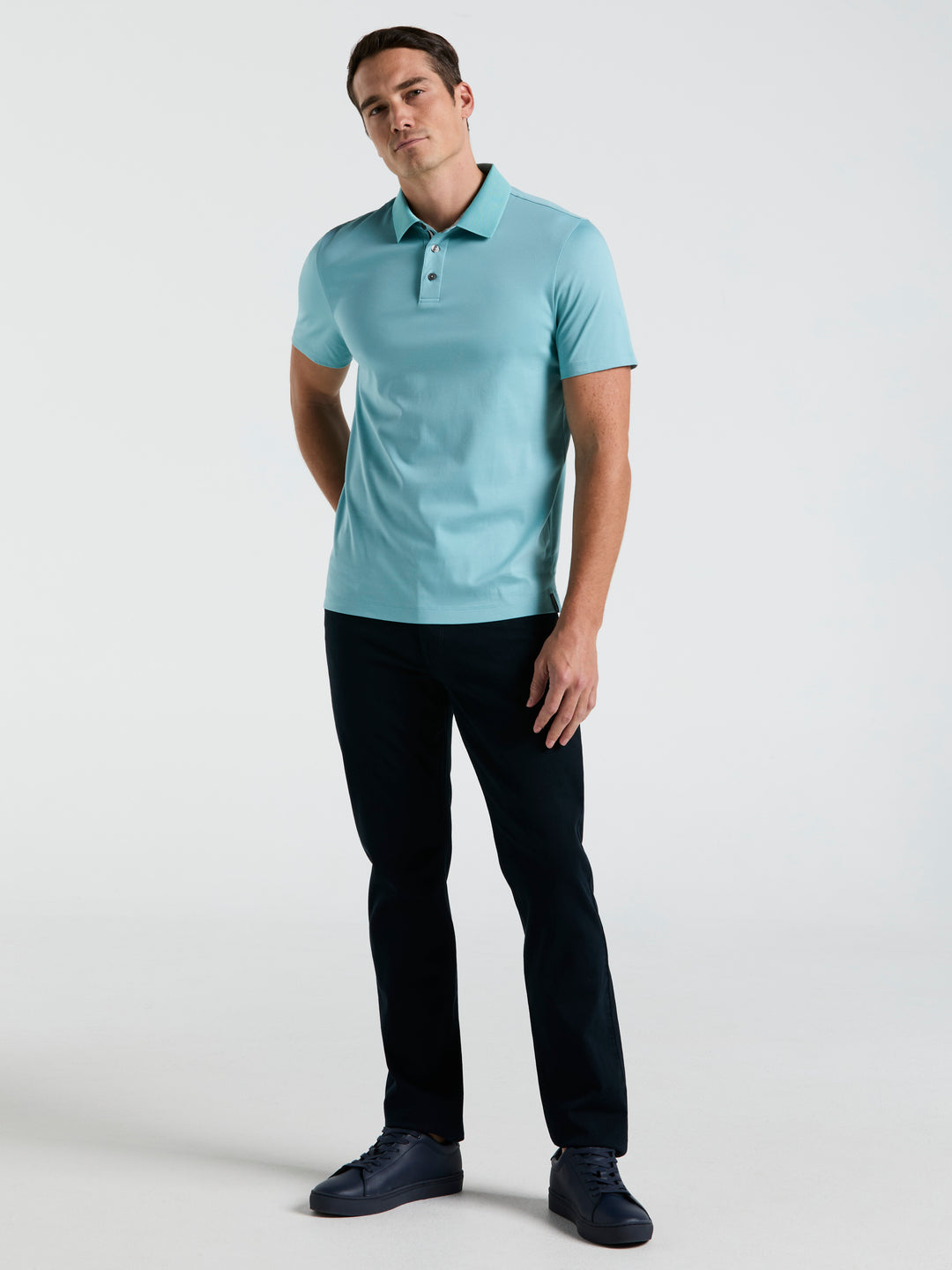 Interlock Polo Shirt (Reef Waters) 