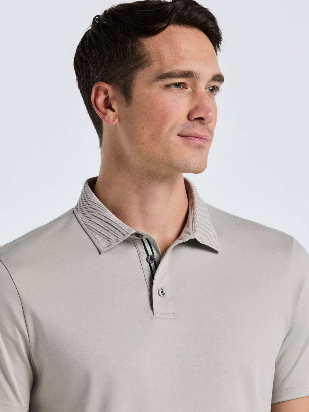 Interlock Polo Shirt (Drizzle) 