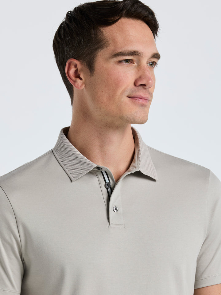 Interlock Polo Shirt (Drizzle) 