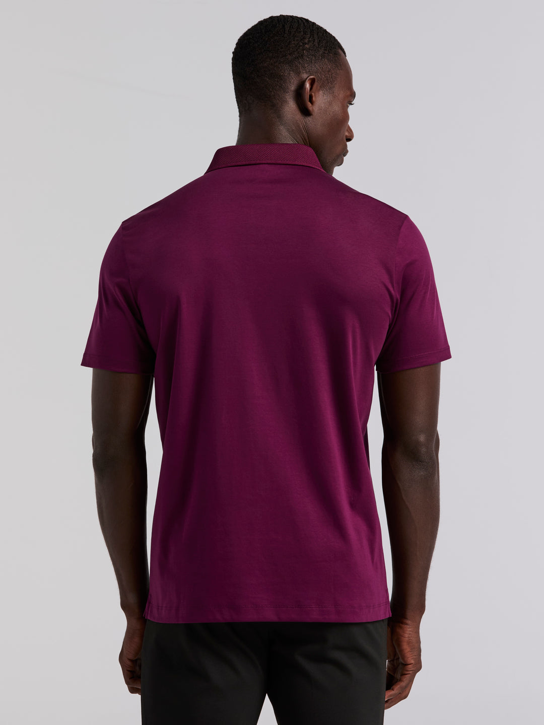 Interlock Polo Shirt (Potent Purple) 
