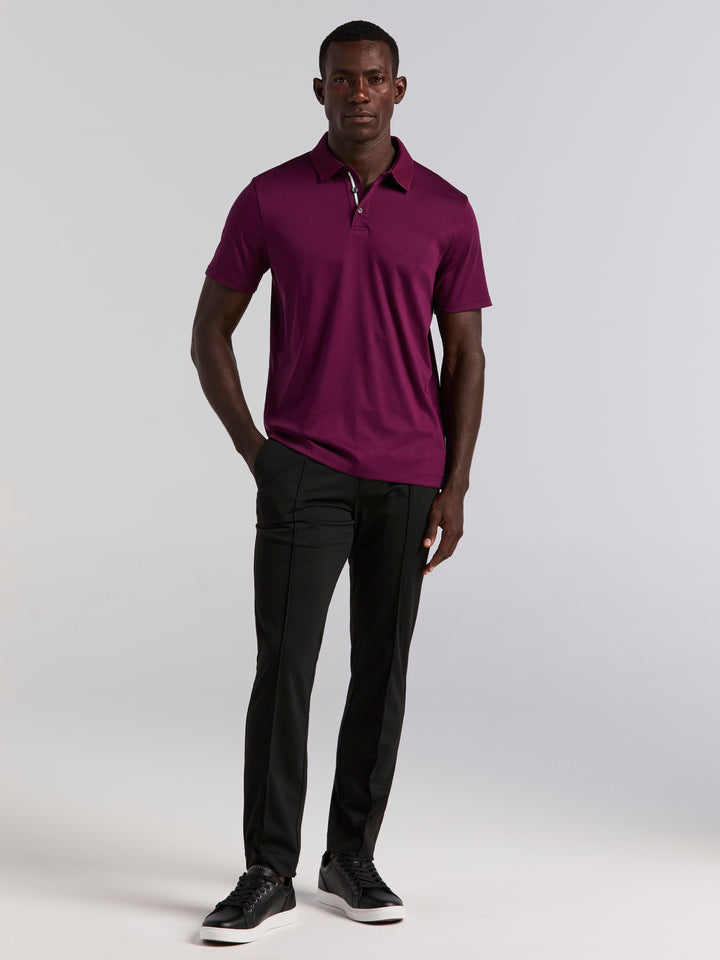 Interlock Polo Shirt (Potent Purple) 