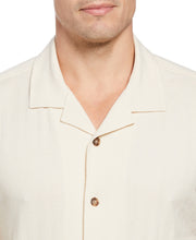 Short Sleeve Stripe Camp Shirt (Birch) 