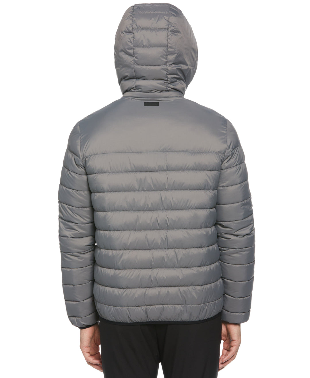 Lightweight Hooded Puffer Jacket (Smoked Pearl) 