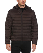 Lightweight Hooded Puffer Jacket (Mole) 