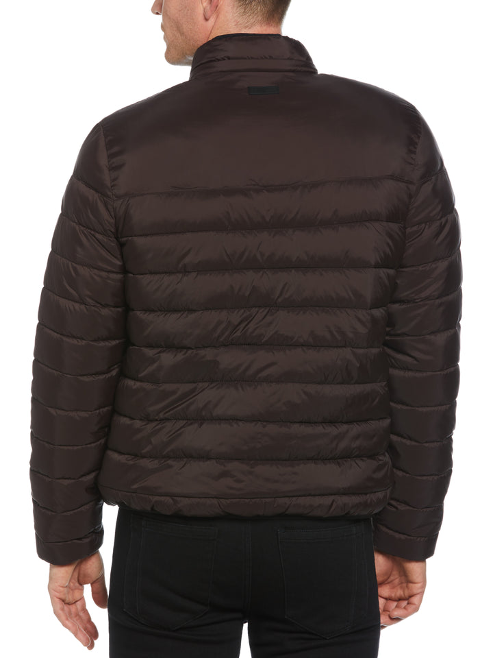 Lightweight Hooded Puffer Jacket (Mole) 