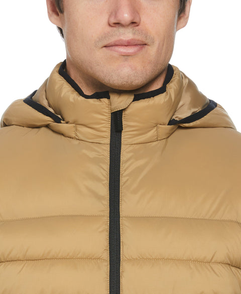 Lightweight Hooded Puffer Jacket (Elmwood) 