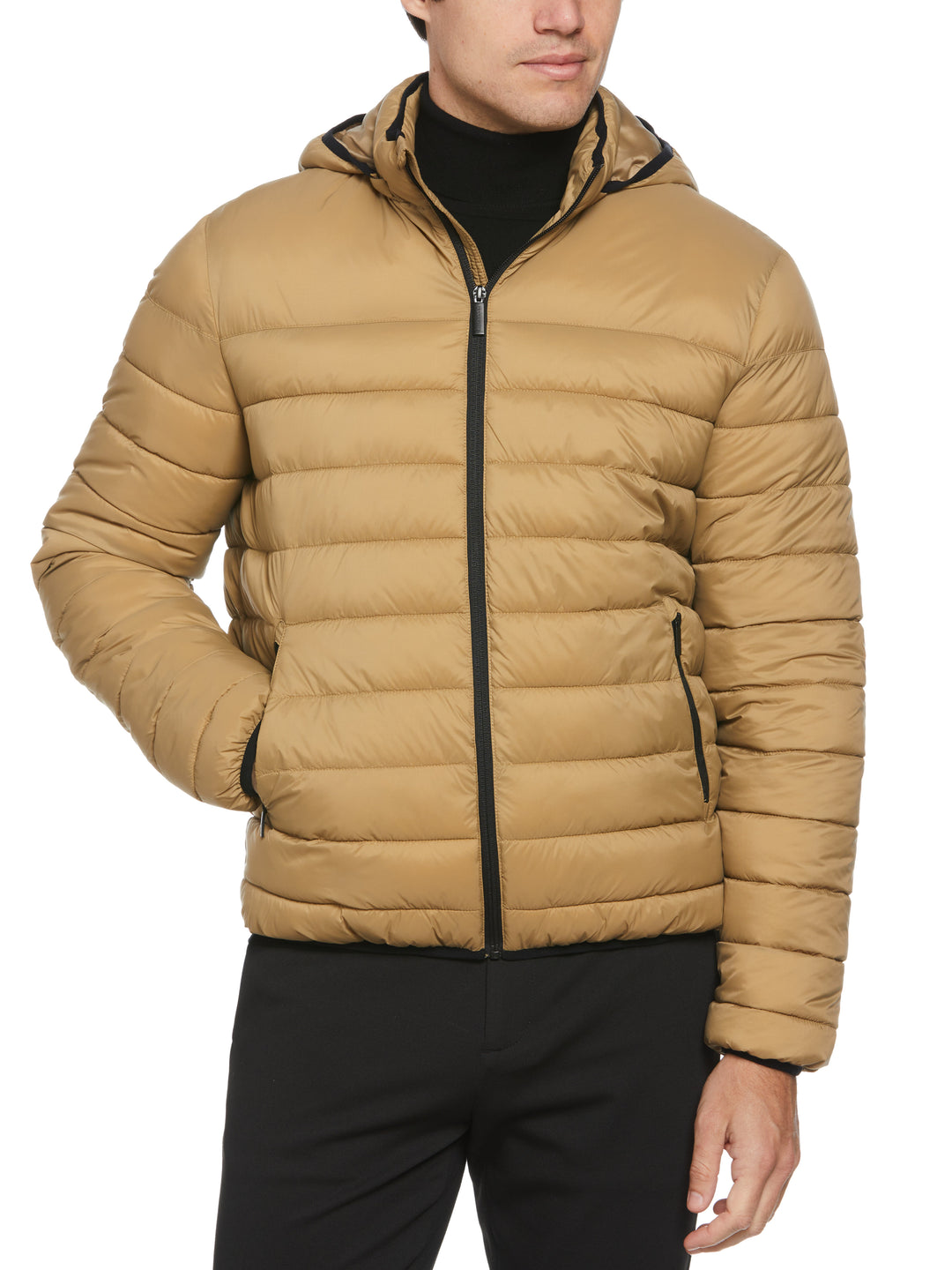 Lightweight Hooded Puffer Jacket (Elmwood) 
