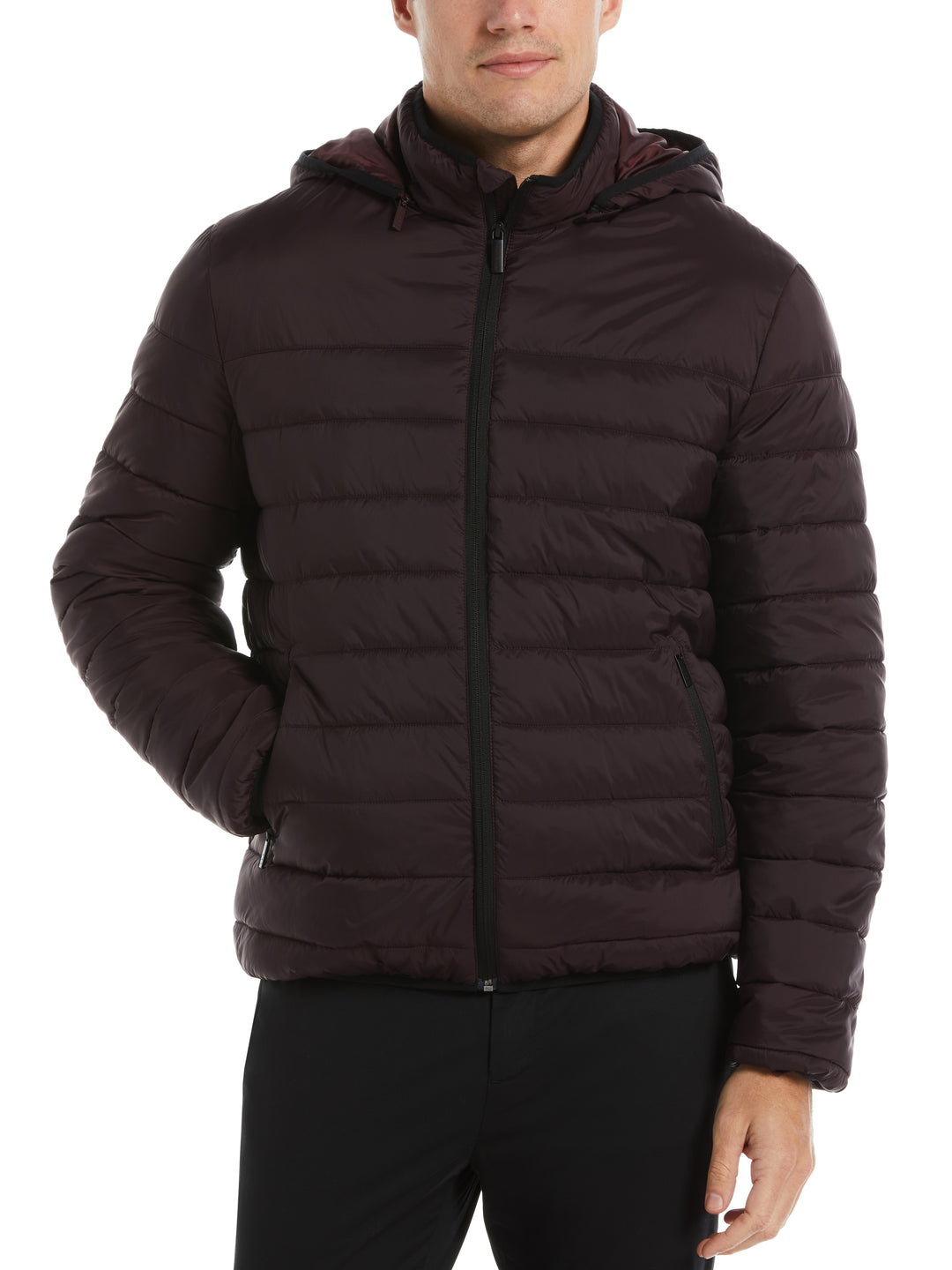 Lightweight Hooded Puffer Jacket (Port) 