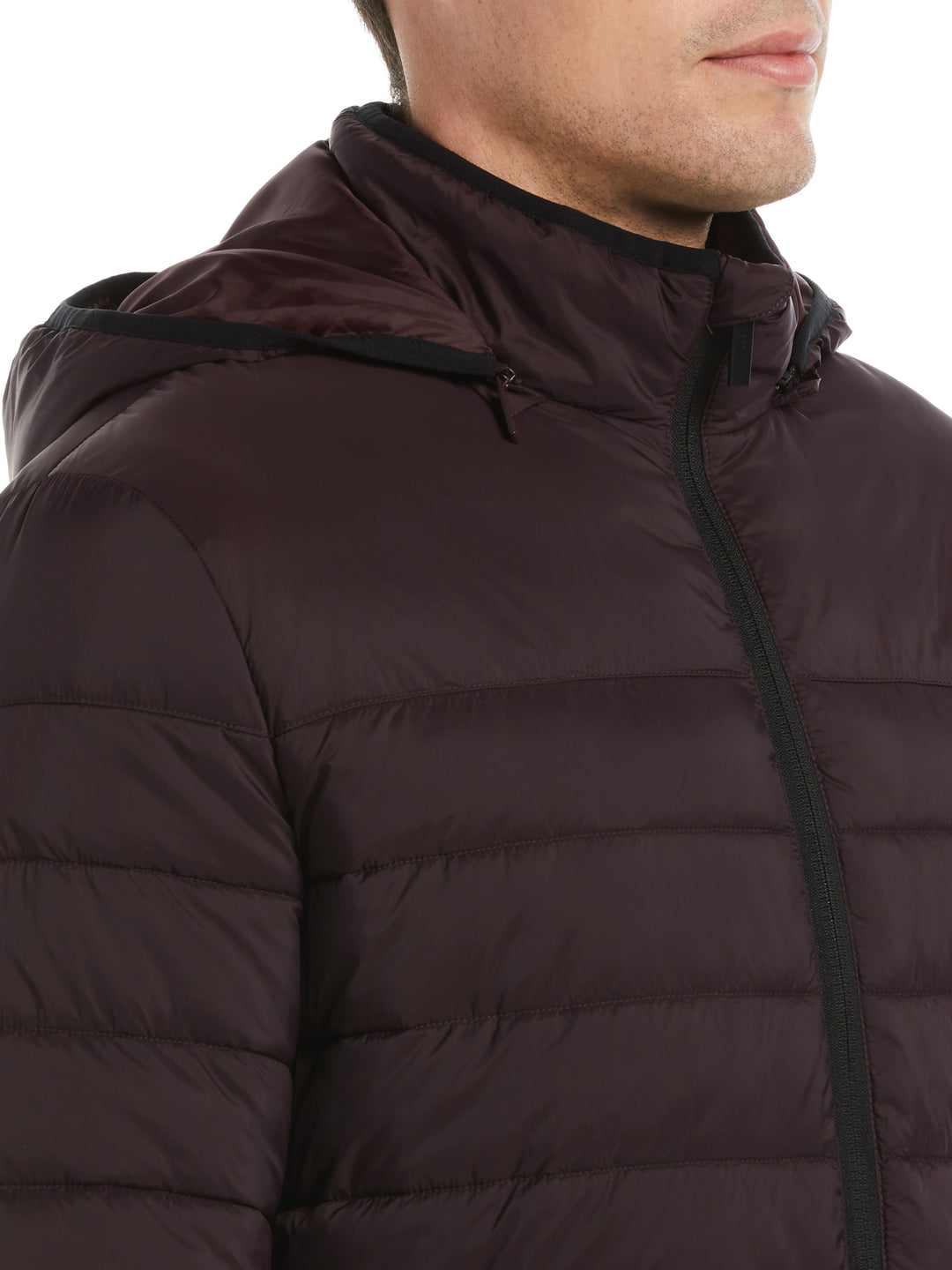 Lightweight Hooded Puffer Jacket (Port) 