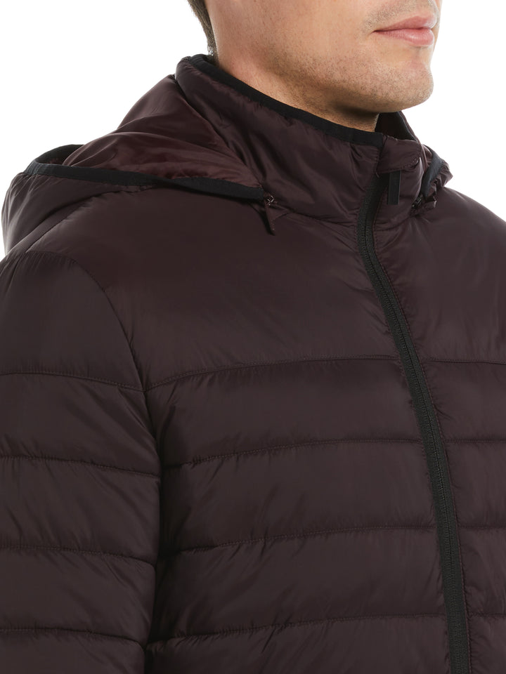 Lightweight Hooded Puffer Jacket (Port) 