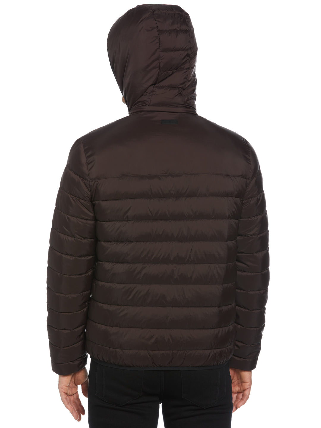 Lightweight Hooded Puffer Jacket (Mole) 