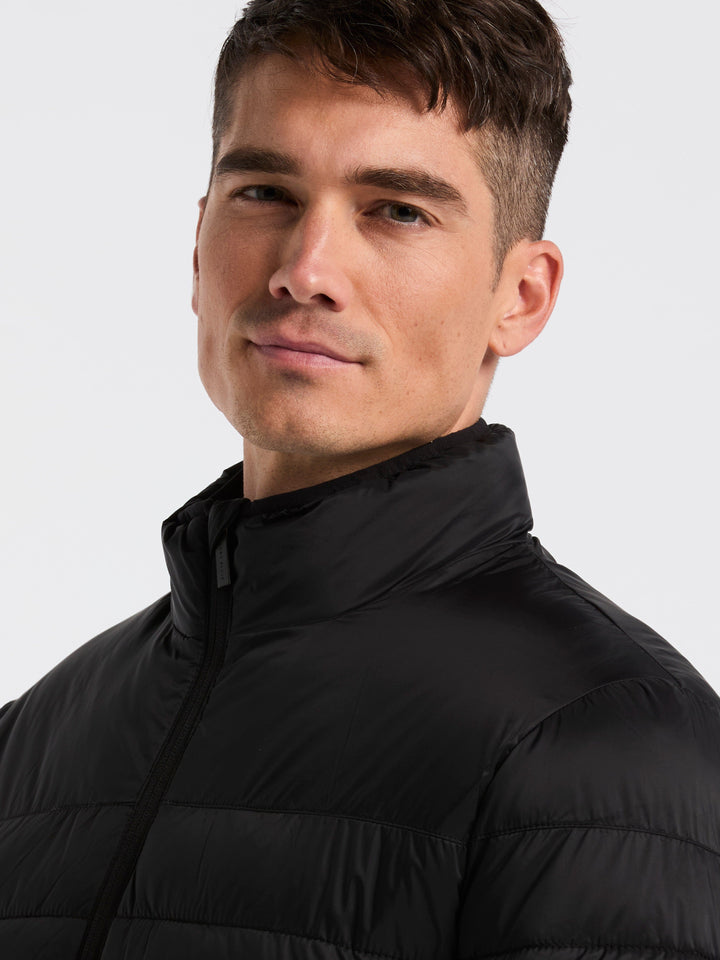 Lightweight Puffer Jacket (Black) 