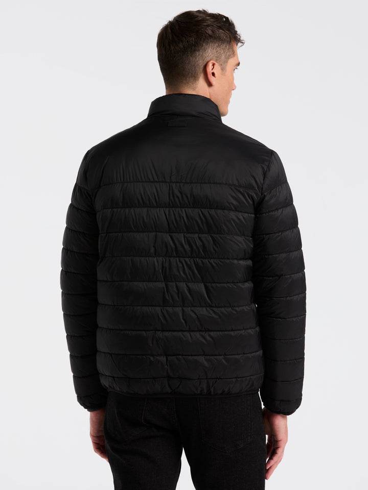 Lightweight Puffer Jacket (Black) 