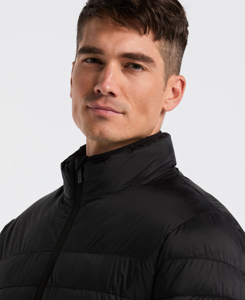Lightweight Puffer Jacket (Black) 