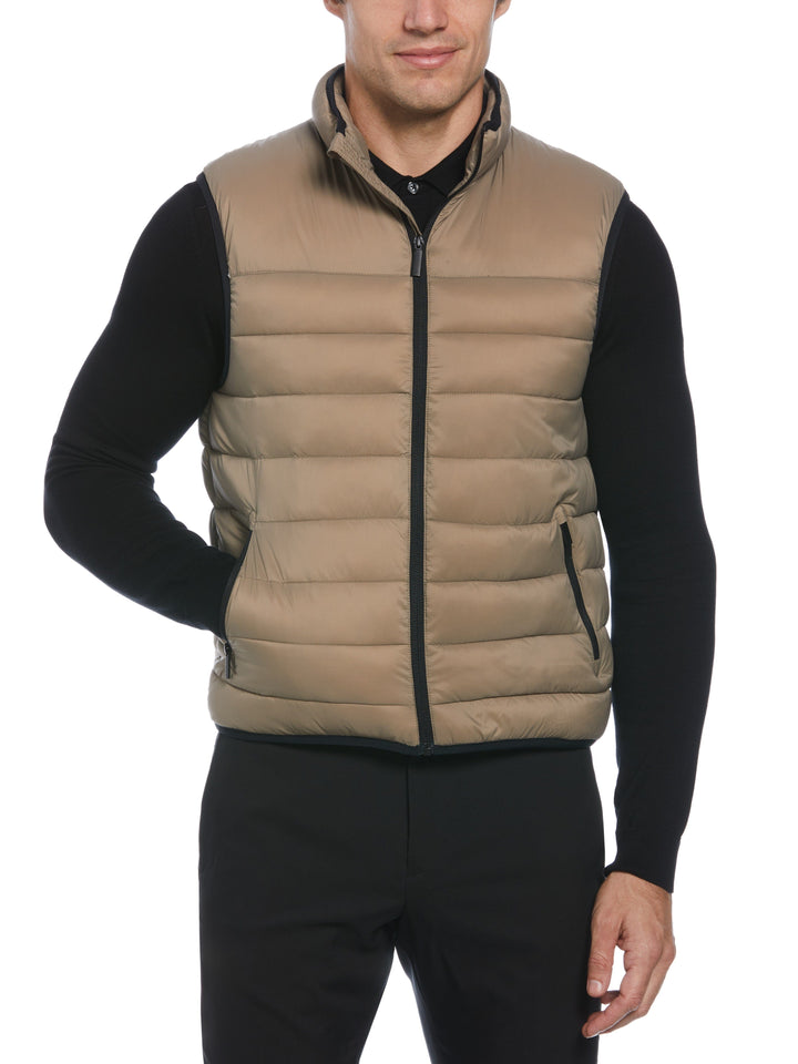 Lightweight Puffer Vest (Desert Taupe) 