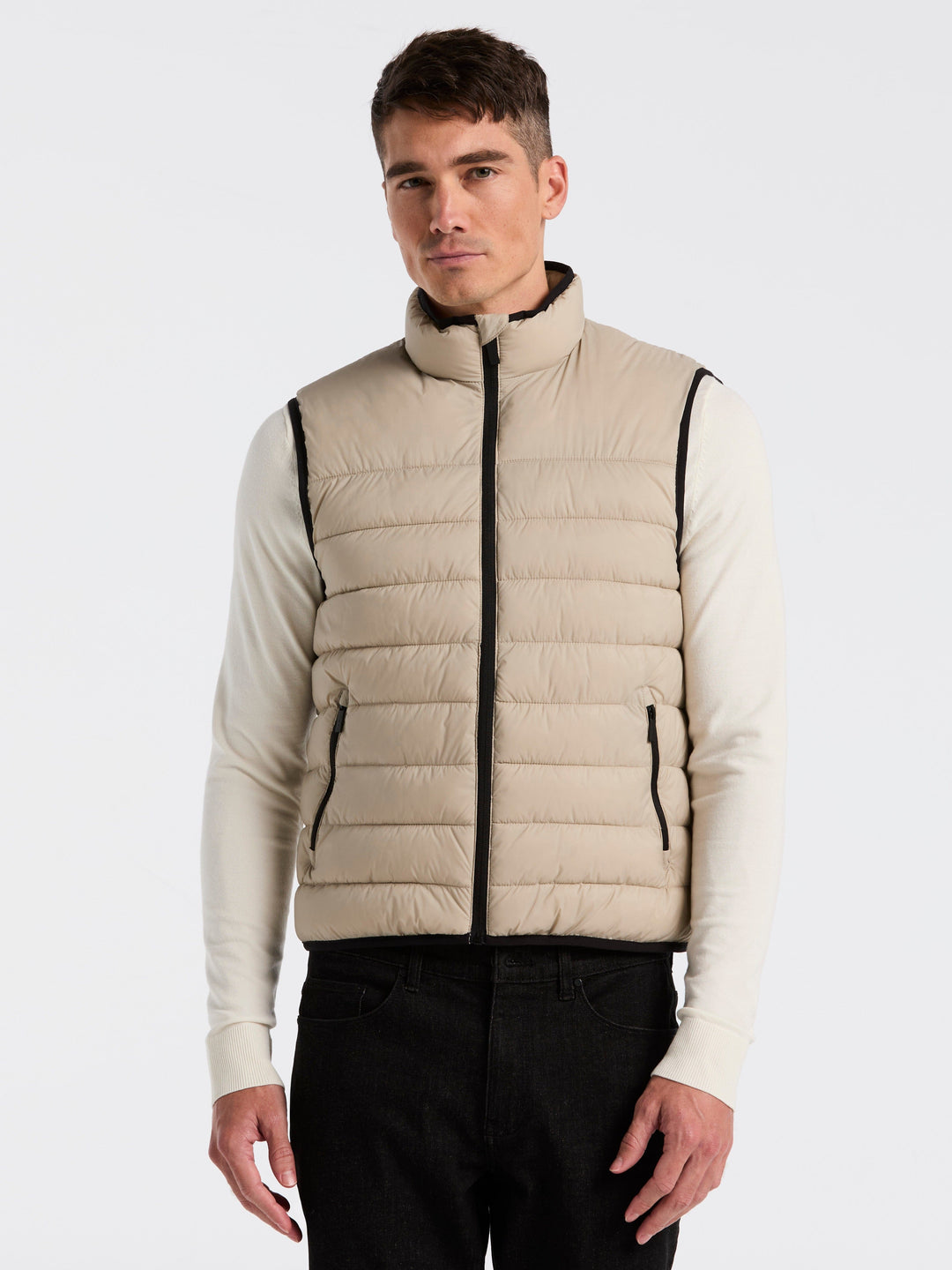 Lightweight Puffer Vest (Island Fossil) 