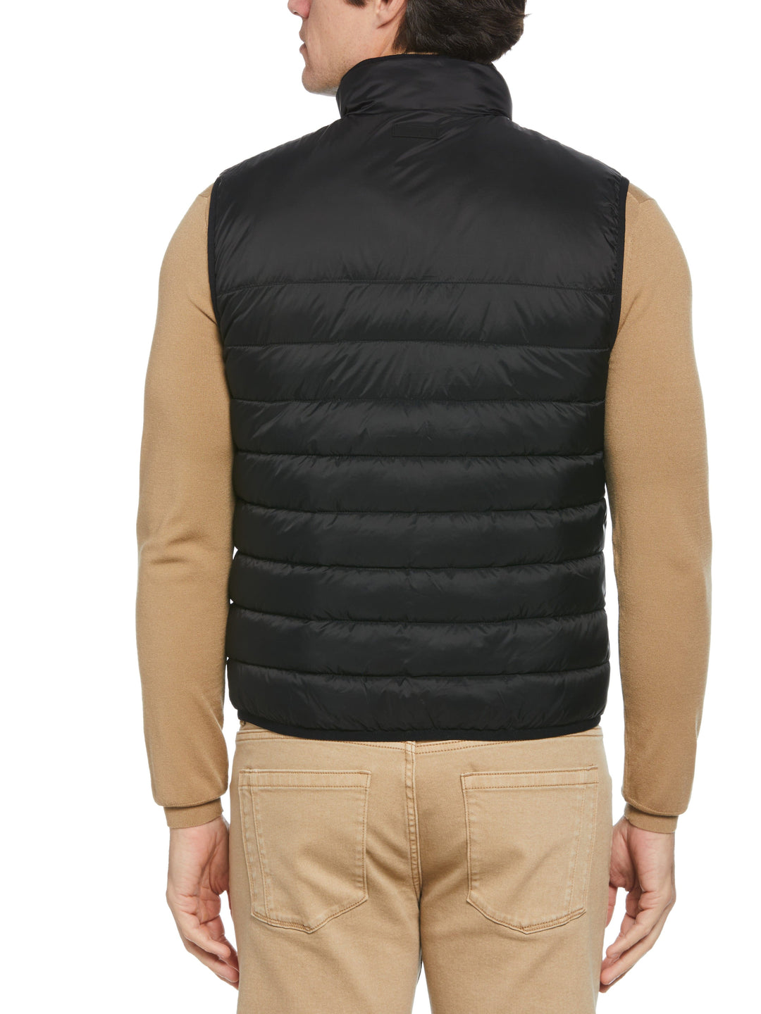 Lightweight Puffer Vest (Black) 