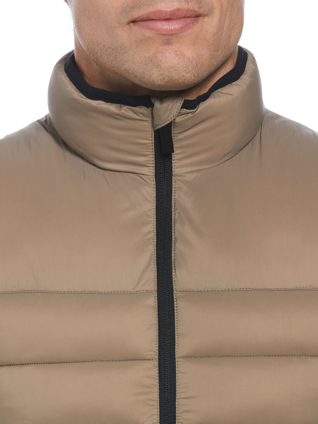 Lightweight Puffer Vest (Desert Taupe) 