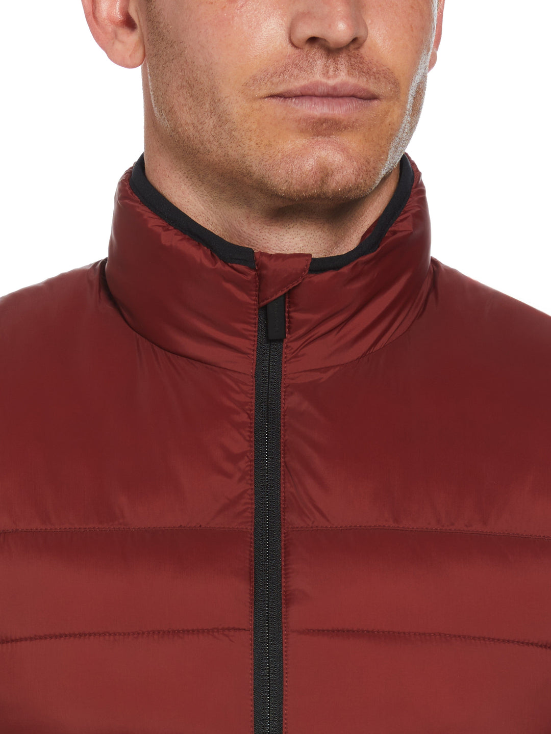 Lightweight Puffer Vest (Russet Brown) 