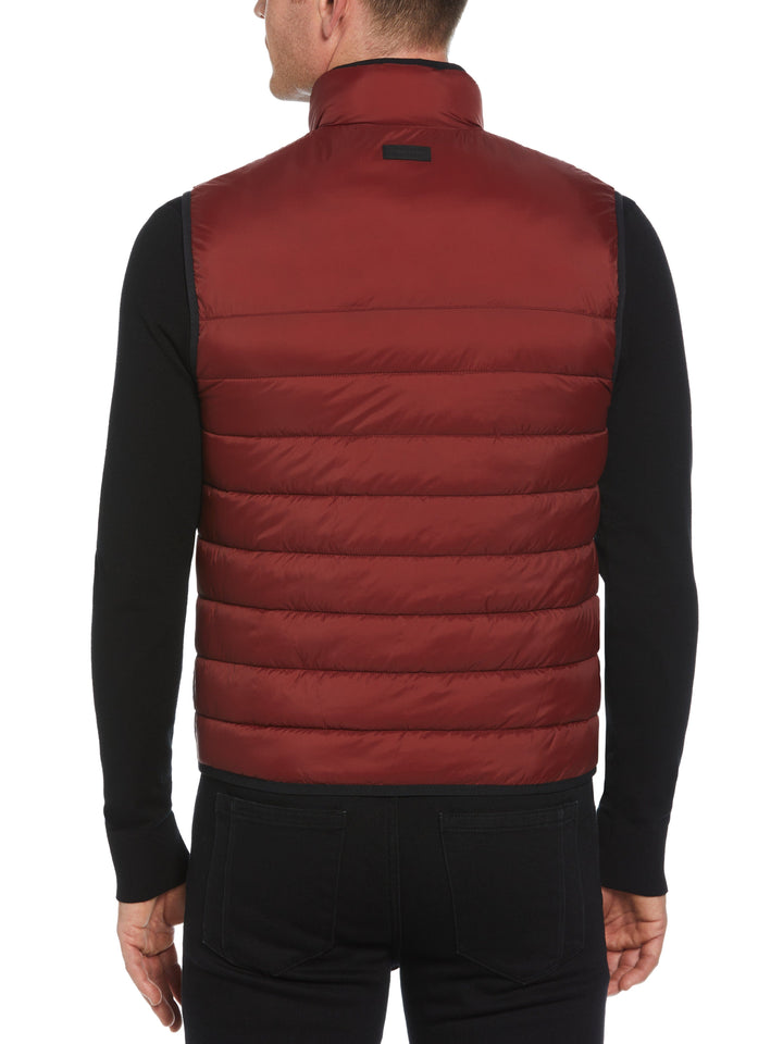 Lightweight Puffer Vest (Russet Brown) 