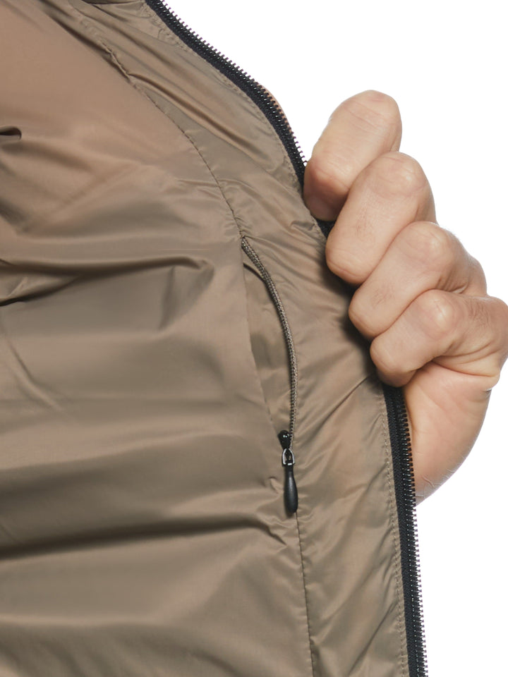 Lightweight Puffer Vest (Desert Taupe) 