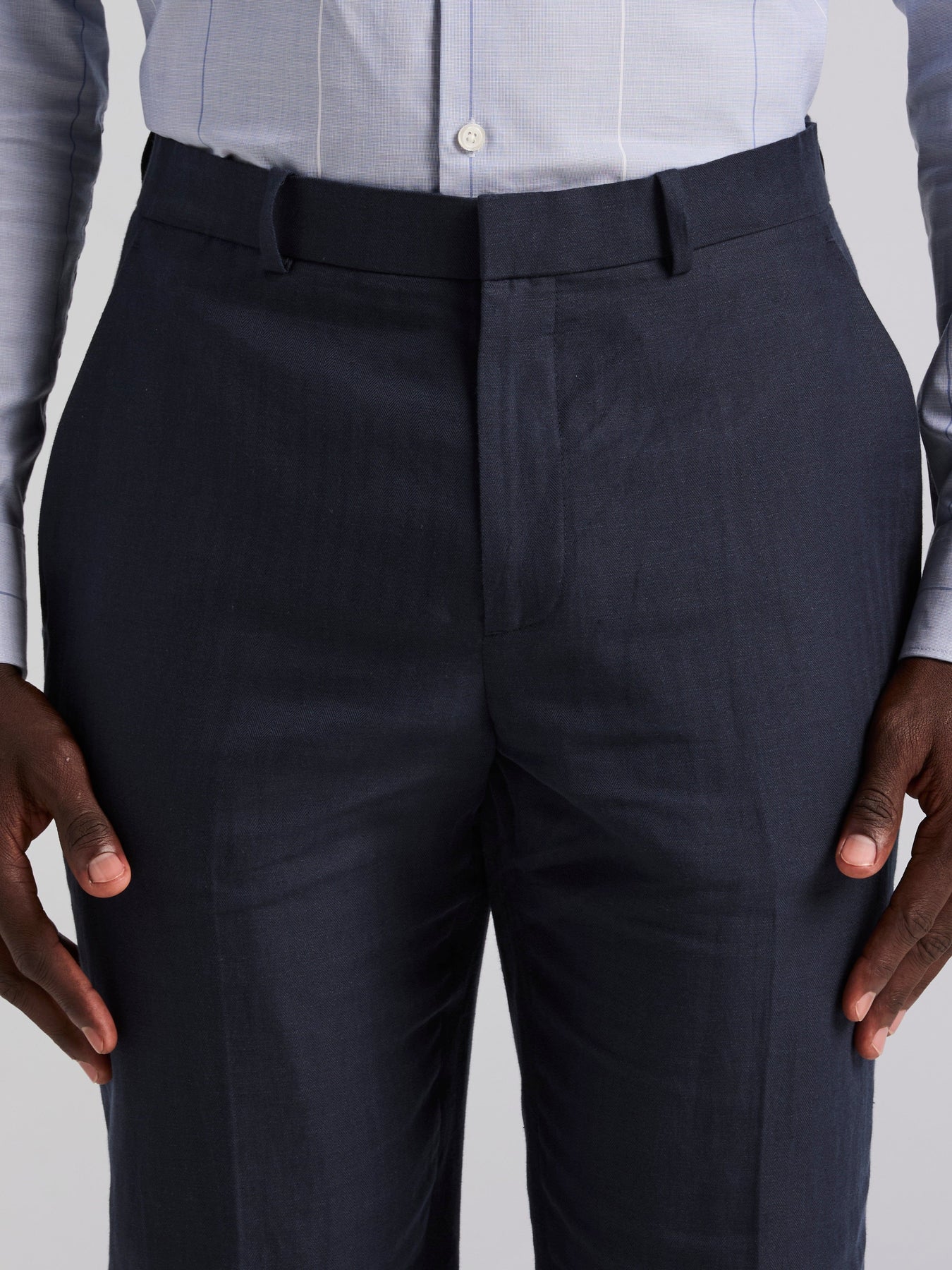 perry ellis linen blend dress pants Perry Ellis Linen Blend Herringbone Suit Separates Pants