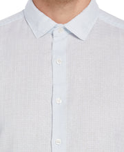 Linen Dobby Short Sleeve Shirt (Country Air) 