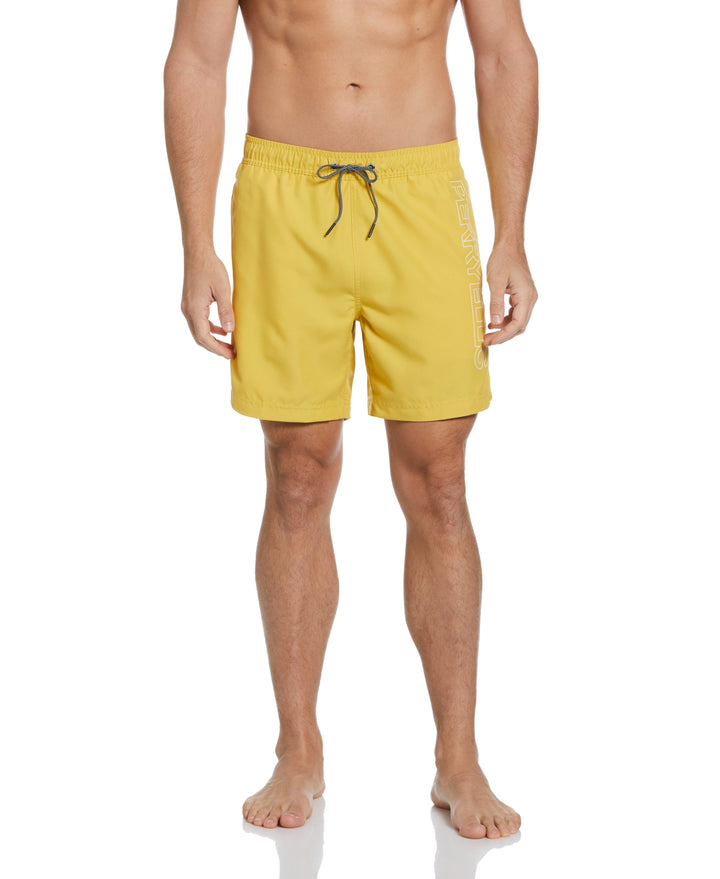 Solid Logo 7" Swim Short (Bamboo) 