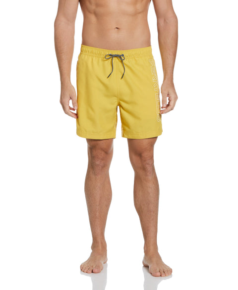 Solid Logo 7" Swim Short (Bamboo) 