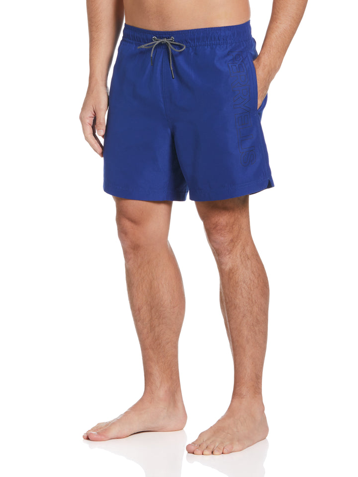 Solid Logo 7" Swim Short (Sodalite Blue) 