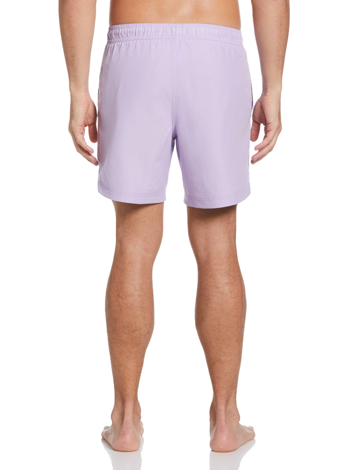 Solid Logo 7" Swim Short (Lilac Breeze) 