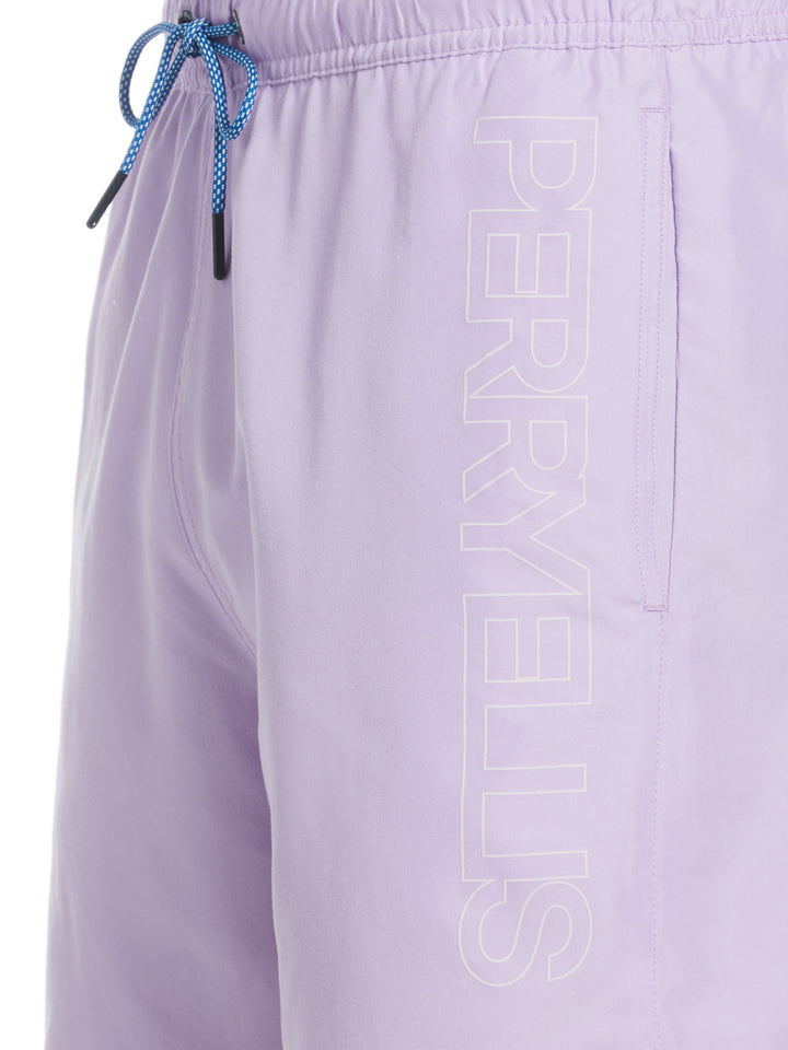 Solid Logo 7" Swim Short (Lilac Breeze) 