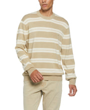 Logo Stripe Crew Sweater (Spray Green) 