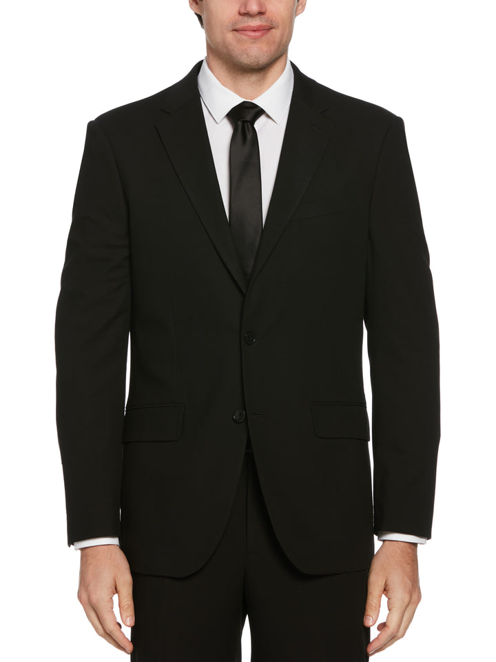 Dobby Louis Suit Jacket (Black) 