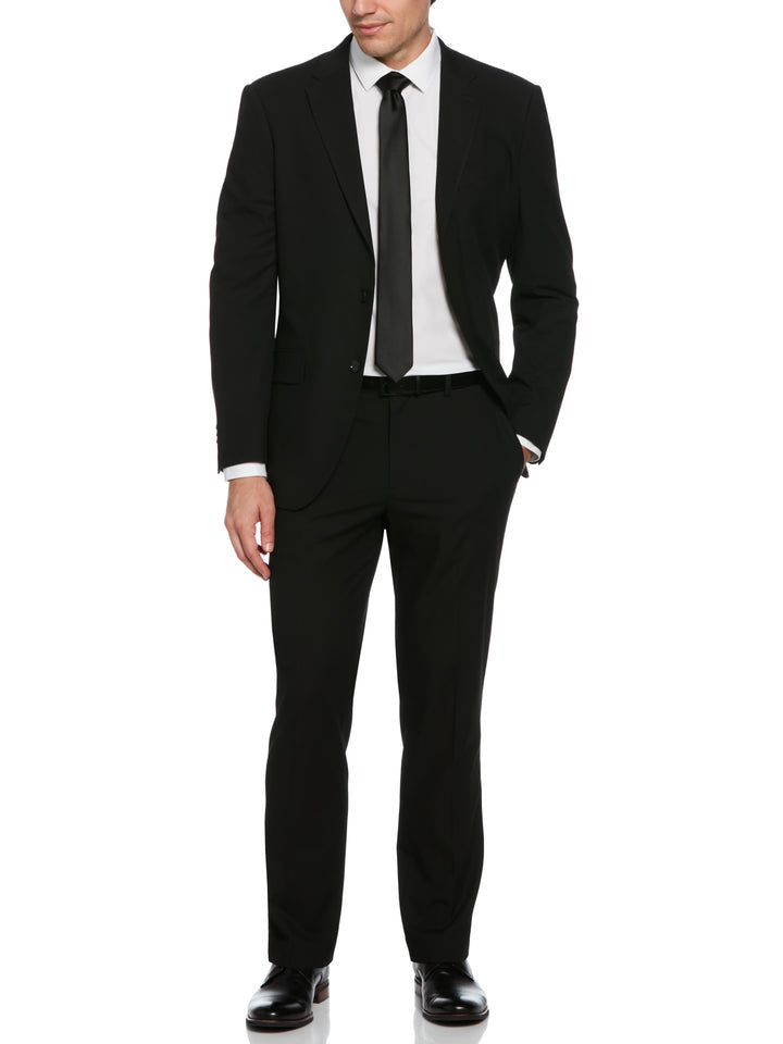 Dobby Louis Suit Jacket (Black) 