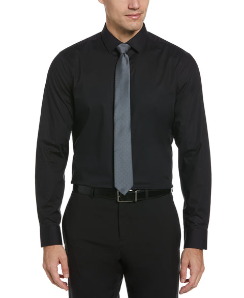 Lux Cotton Poplin Shirt (Black) 