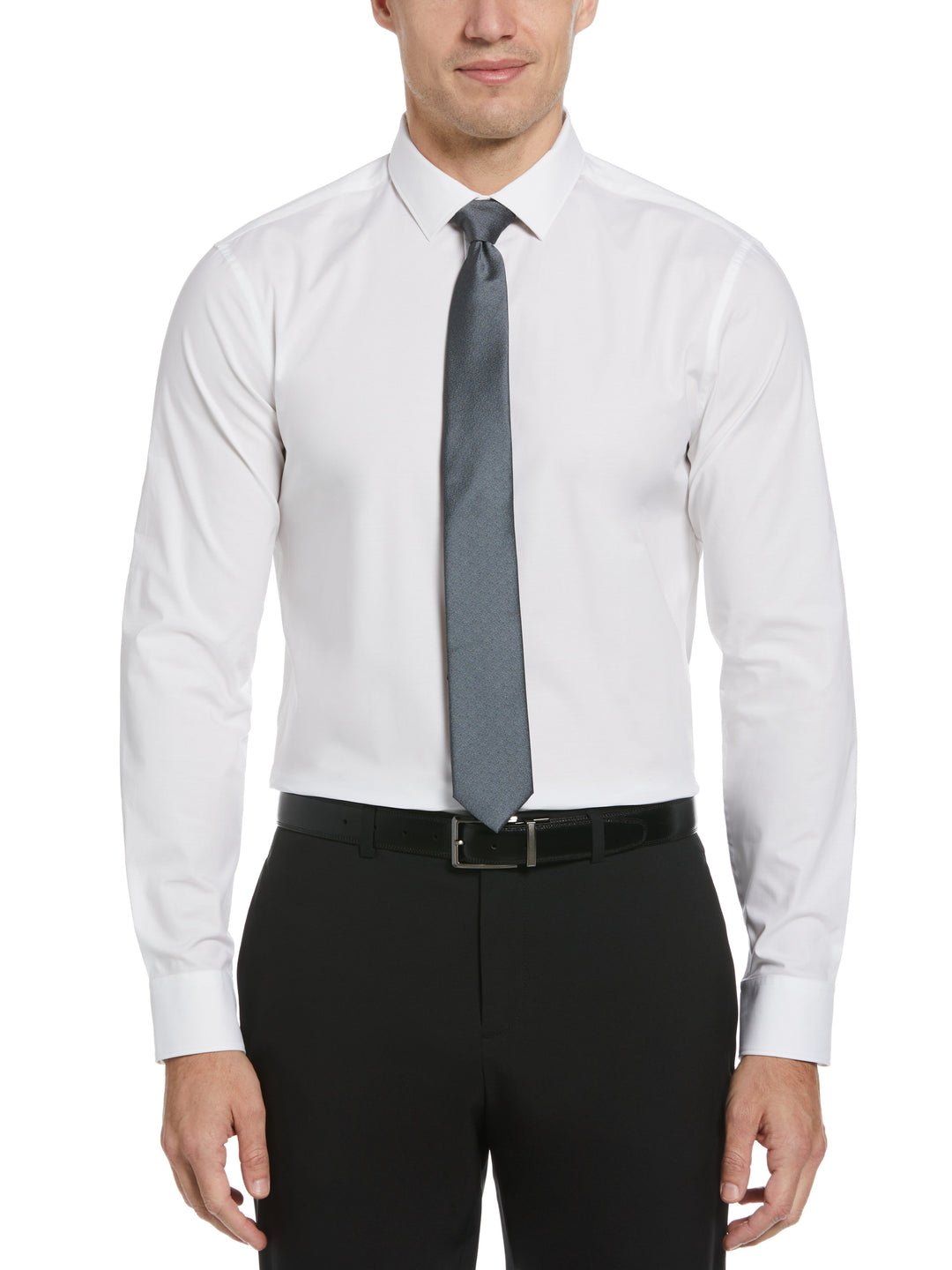 Luxury Cotton Poplin Shirt (Bright White)