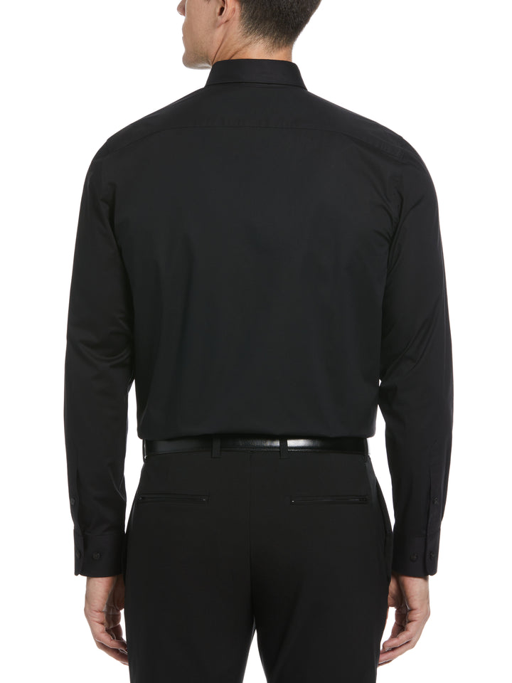 Lux Cotton Poplin Shirt (Black) 