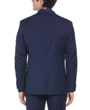 Machine Washable Deep Navy Textured Suit