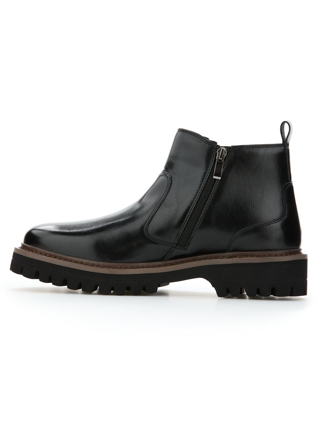 casual dress boots shoes Alpine Swiss Mens Leather Lined Dressy Ankle Boots