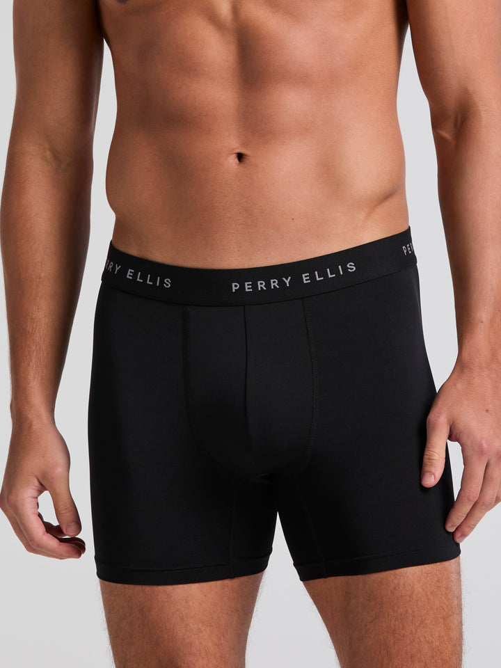 Men's Microfiber Stretch Boxer Brief 6-Pack (Port Royale) 