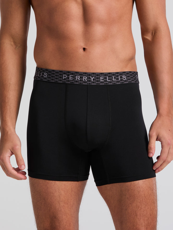 Men's Microfiber Stretch Boxer Brief 6-Pack (Port Royale) 