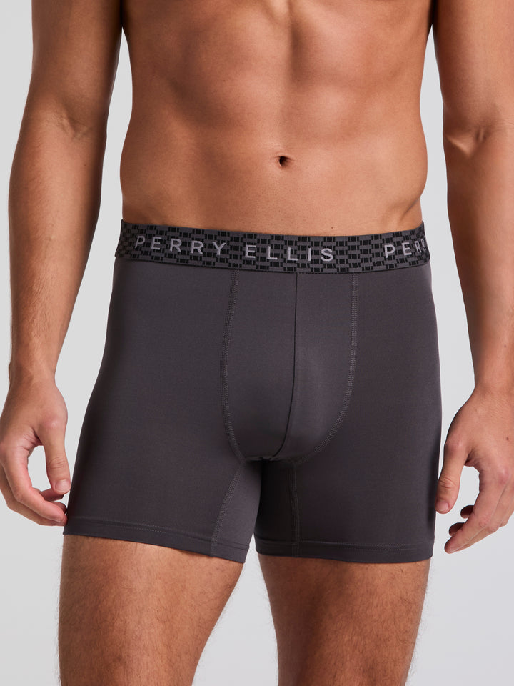 Men's Microfiber Stretch Boxer Brief 6-Pack (Port Royale) 