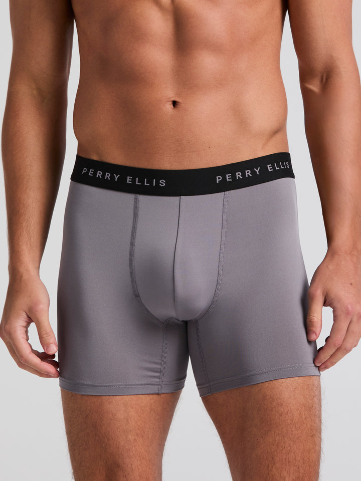 Men's Microfiber Stretch Boxer Brief 6-Pack (Port Royale) 